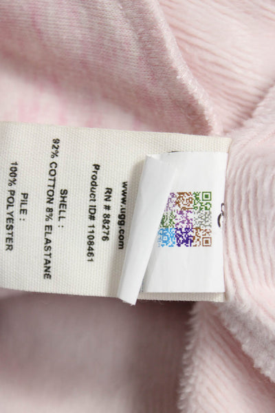 Ugg Womens Kimono Cotton Blend Pink Loungewear Size M
