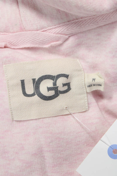 Ugg Womens Kimono Cotton Blend Pink Loungewear Size M