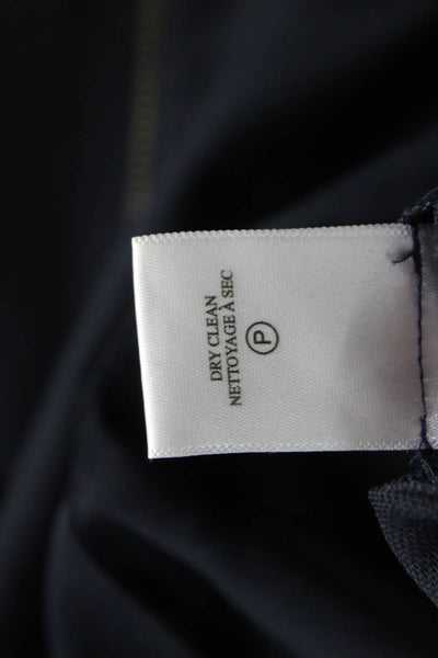 ALC Women Dress Pants Blue Wool Zip Size 10