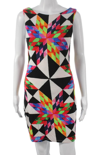 Mara Hoffman Swim Women Bodycon Swimdress Multicolor Geometric Size M
