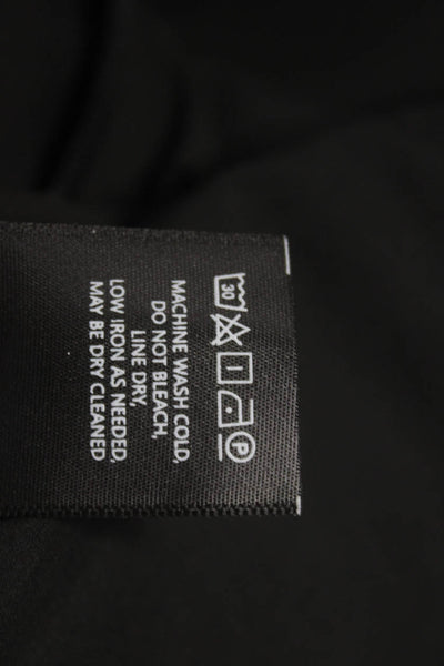 BHLDN Women Sheath Dress Black Sweetheart Mid Calf Sleeveless Polyester Size 2