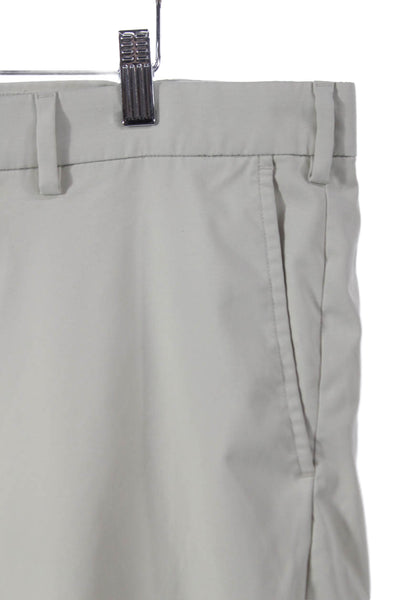 Polo Ralph Lauren Mens Chino Pants Beige Polyester Button Size 38