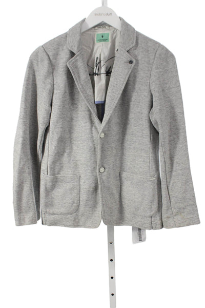 Scotch & Soda Childrens Boys Two Button Blazer Jacket Grey Size 14