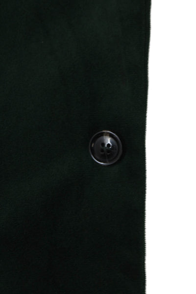 Scotch & Soda Childrens Boys Velvet Single Button Blazer Green Size 12