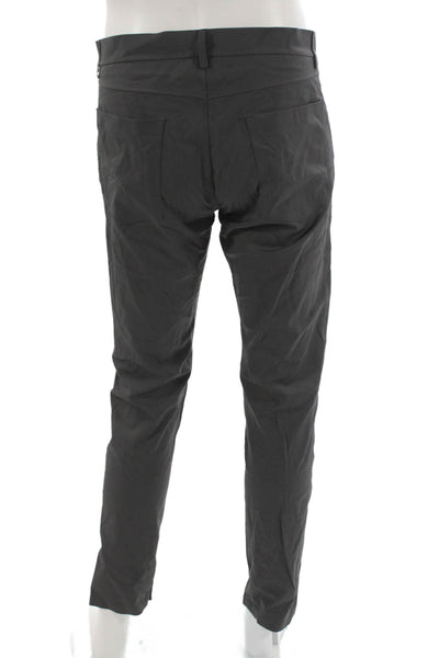 Theory Mens Gray Polyamide Dress Pants Size 33