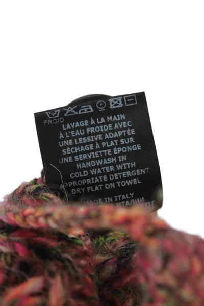 Isabel Marant Etoile Womens Multicolor Cable Cardigan Long Sleeve Size 36