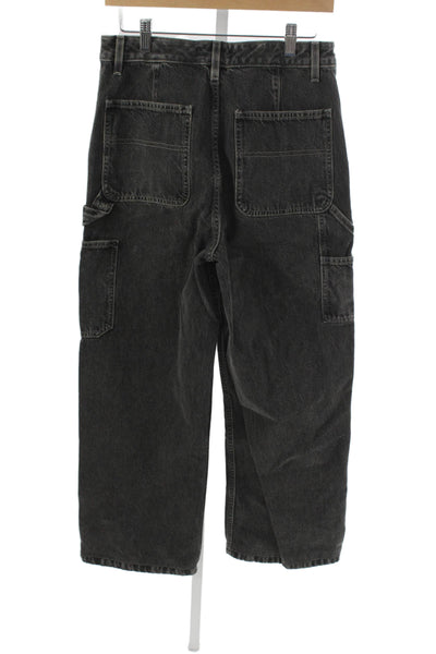 Helmut Lang Mens Straight High Rise Gray Cotton Jeans Size 29