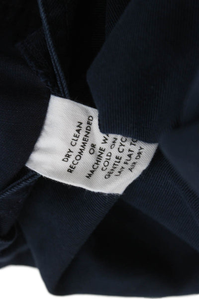 Apiece Apart Womens Blue Cotton Chino Pants Work Button Size 10
