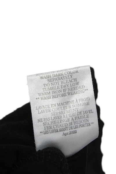 Z Supply Women Basic Tank Black Scoop Neck Sleeveless Size L