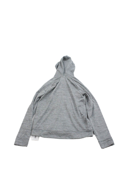 Nike Childrens Boys Full Zipper Hoodie Grey Size Extra Large