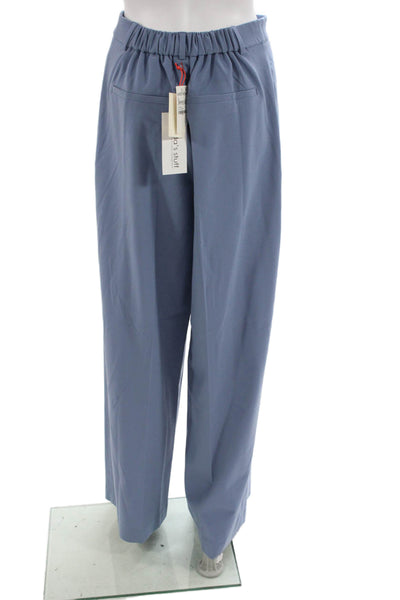 Open Edit Women Blue Dress Pants Polyester Hook & Eye Inseam 32 Size S