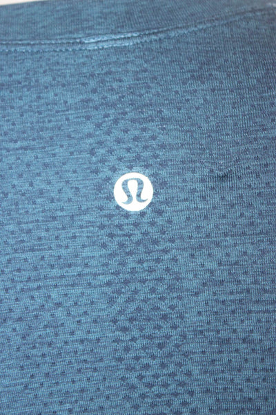 Lululemon Womens Pullover T Shirt Long Sleeve Blue Size 6