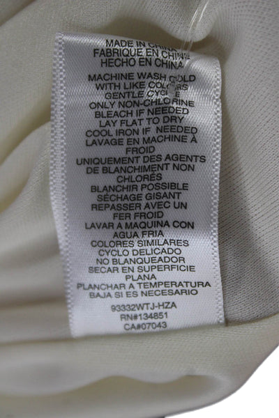 Wayf Women Maxi Dress Brown Rayon Sleeveless Round Neck Button Size M