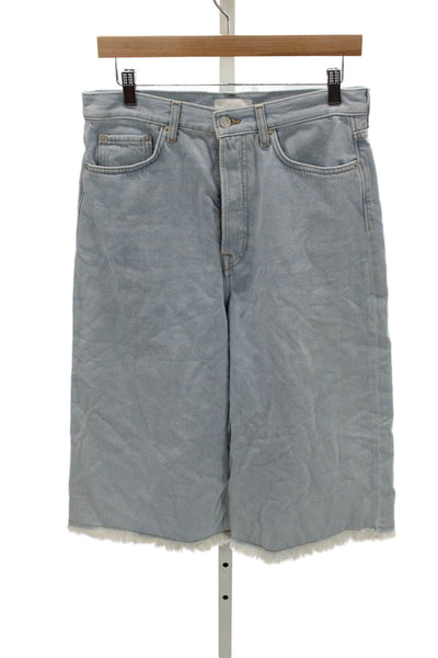 COS Womens Cropped High Rise Jeans Blue Cotton Size 26