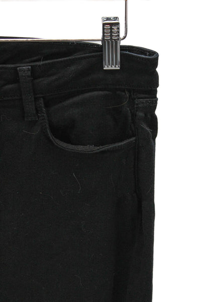 L'Agence Womens Black Skinny Jeans Size 27
