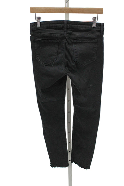 L'Agence Womens Black Skinny Jeans Size 27