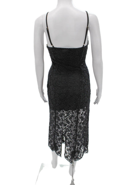 Love Shack Fancy Womens Maxi Floral Sweetheart Sleeveless Dress Size S