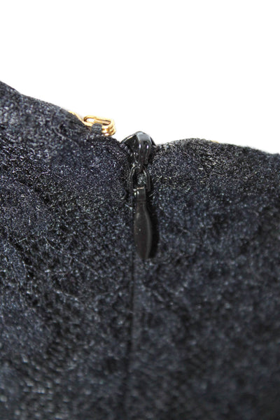 Love Shack Fancy Womens Slip Dress Black Sweetheart Sleeveless Long Size XS