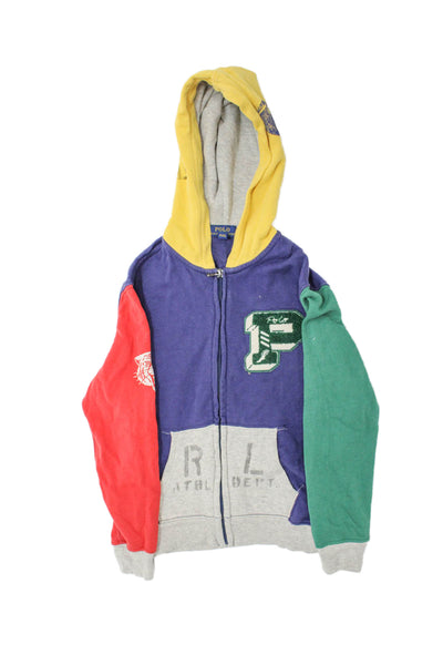 Polo Ralph Lauren Childrens Boys Full Zipper Hoodie Multi Colored Size 7