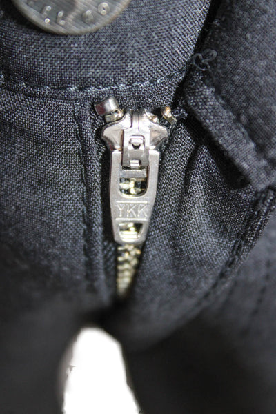 Brax Feel Good Mens Gray Virgin Wool Dress Pants Button Front Size 38
