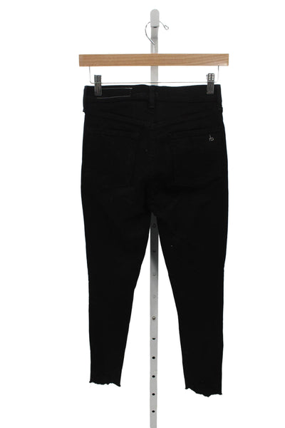 Rag & Bone Womens Skinny Black Jeans Size 25