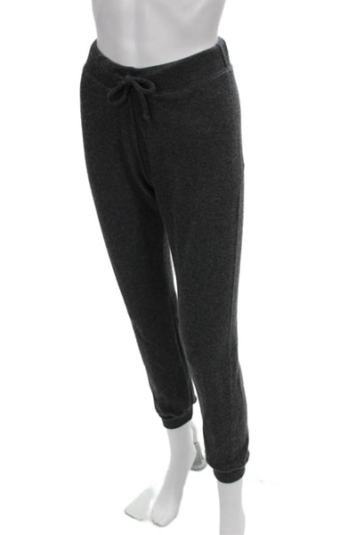 Perfect White Tee Women Loungewear Set Gray Long Sleeve Size XS