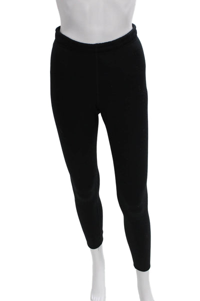 Patagonia Womens Solid Black Polyester Pull On Leggings Size S