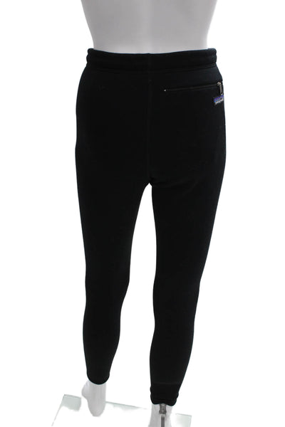 Patagonia Womens Solid Black Polyester Pull On Leggings Size S