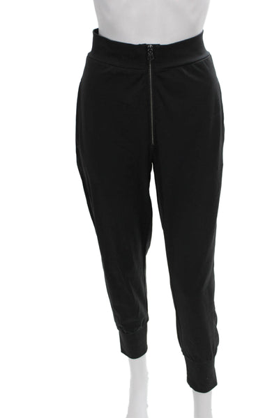 Varley Womens Black Polyamide Joggers Zip Inseam 28 Size S