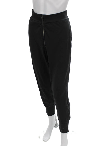 Varley Womens Black Polyamide Joggers Zip Inseam 28 Size S