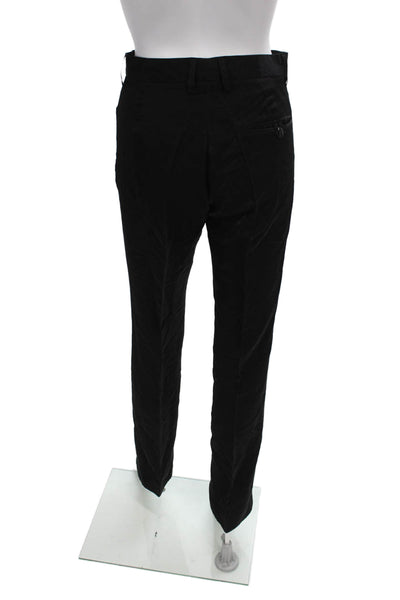 Joseph Women Dress Pants Black Viscose Rayon Button Inseam 30 Size S