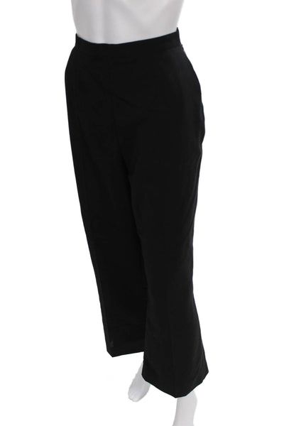 Escada Margaretha Ley Womens Black Wool Dress Pants Size 44