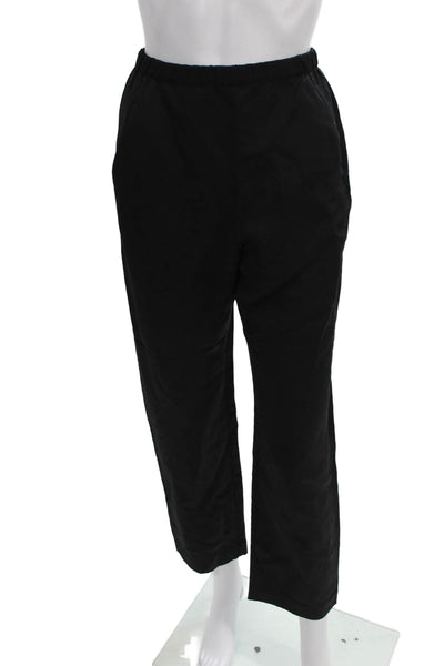 Maria + Cornejo Womens Dress Pants Black Viscose Pull On Inseam 26 Size 10
