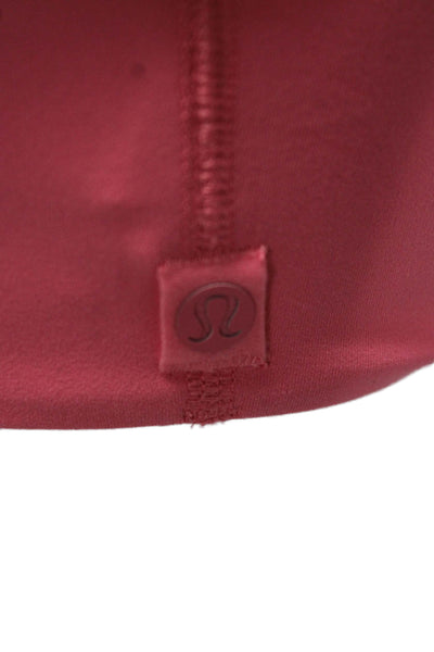 Lululemon Womens Bend This Scoop And Square Sports Bra Pink Size S/M