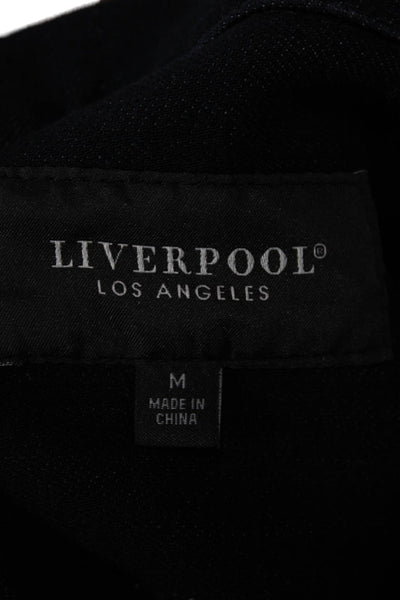Liverpool Jeans Company Women Military Denim Jacket Blue Size M