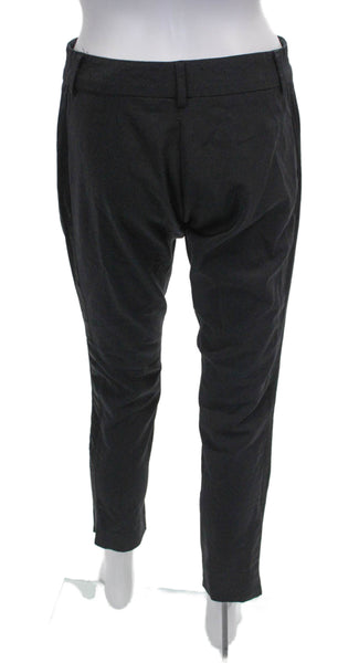 Nili Lotan Women Black Wool Dress Pants Zip Size 4