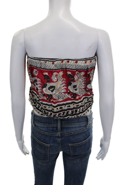 Urban Renewal Womens Cropped Off Shoulder Animal Print Tank Size S
