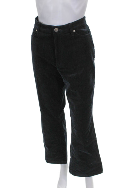 Ann Mashburn Women Dress Pants Black Cotton Inseam 28 Size 30