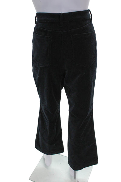 Ann Mashburn Women Dress Pants Black Cotton Inseam 28 Size 30
