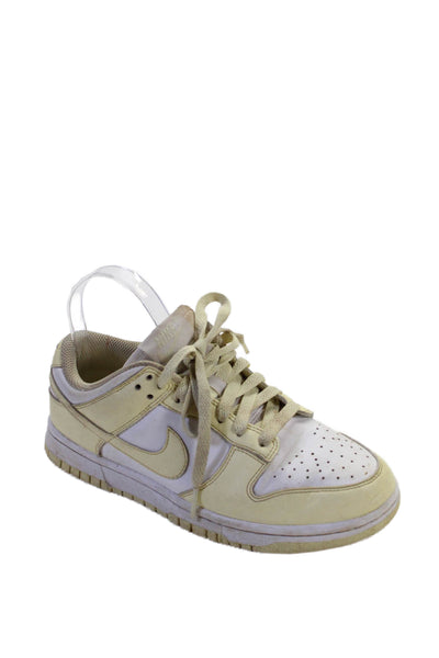 Nike Womens Colorblock Lace-Up Tied Sneakers Yellow Size 6.5
