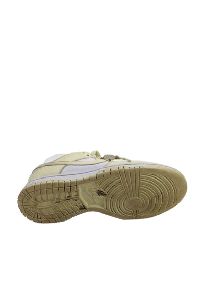 Nike Womens Colorblock Lace-Up Tied Sneakers Yellow Size 6.5