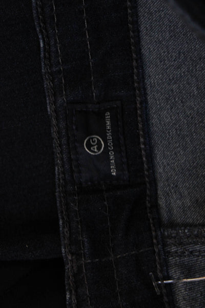 AG Adriano Goldschmied Womens Skinny Blue Jeans Rayon Size 27