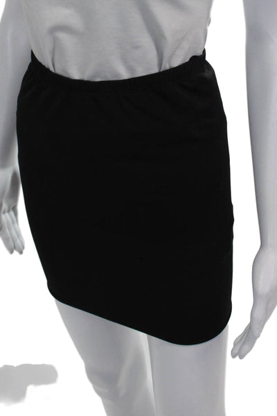 Black Halo Women Off Shoulder Sleeveless Black Polyamide Set Size M