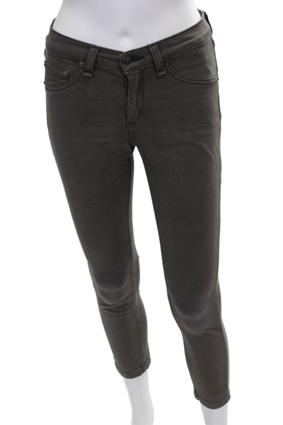 Rag & Bone Jean Womens Skinny Jeans Gray Size 26