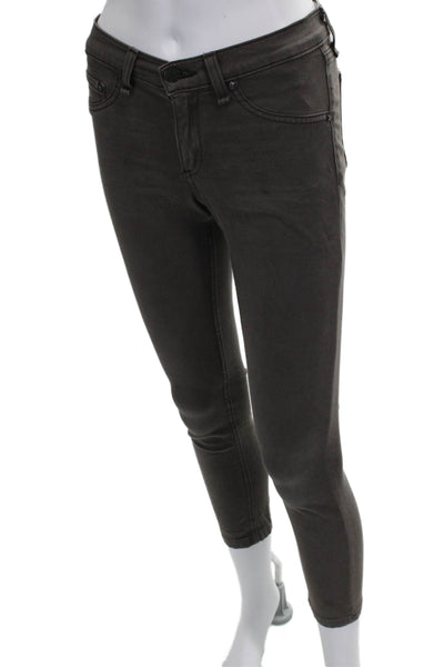 Rag & Bone Jean Womens Skinny Jeans Gray Size 26