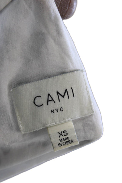 Cami NYC Women One-Shoulder Long Sleeve Butterfly Blouse Size XS