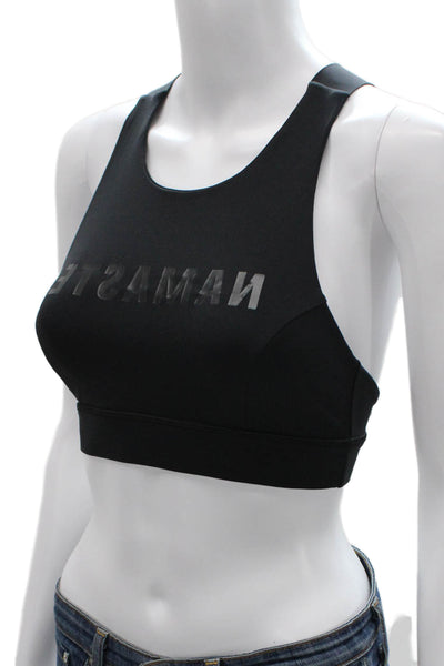 Lululemon Womens Racerback Sleeveless Sports Bra Black Size 6