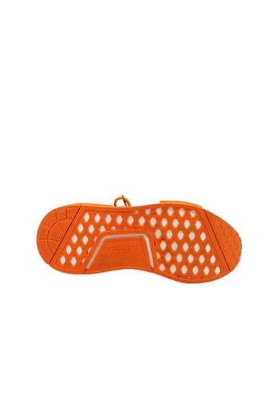 Adidas X Pharrell Williams Mens Lace Up Uluntu Sneakers Orange Size 6.5
