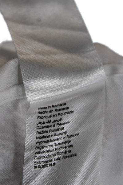 Eton Cotton Collared Long Sleeve Button Up Shirt White Size 41 16