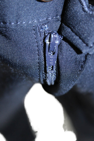 Theory Mens Cropped Nylon Pants Blue Button Closure Size 38
